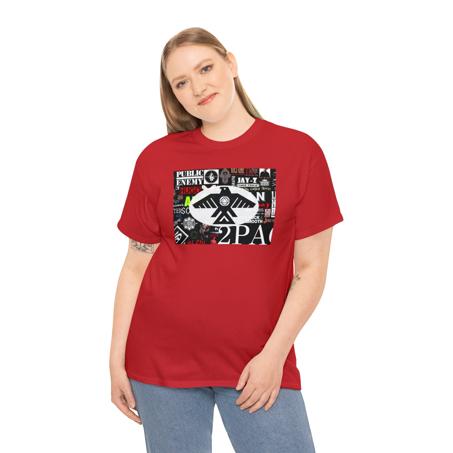 Unisex (Hip Hop Recovery Thunderbird) Heavy Cotton Tee