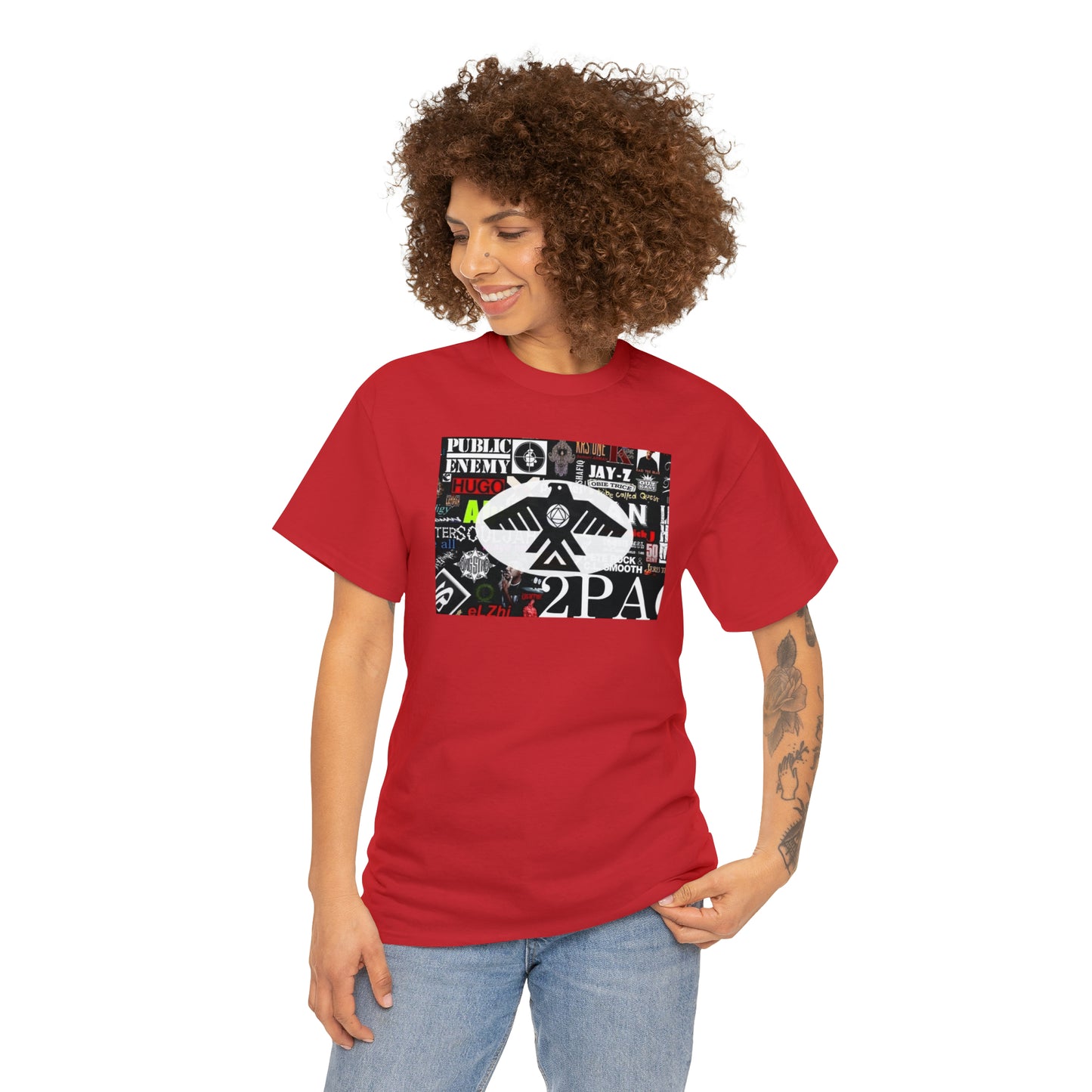 Unisex (Hip Hop Recovery Thunderbird) Heavy Cotton Tee