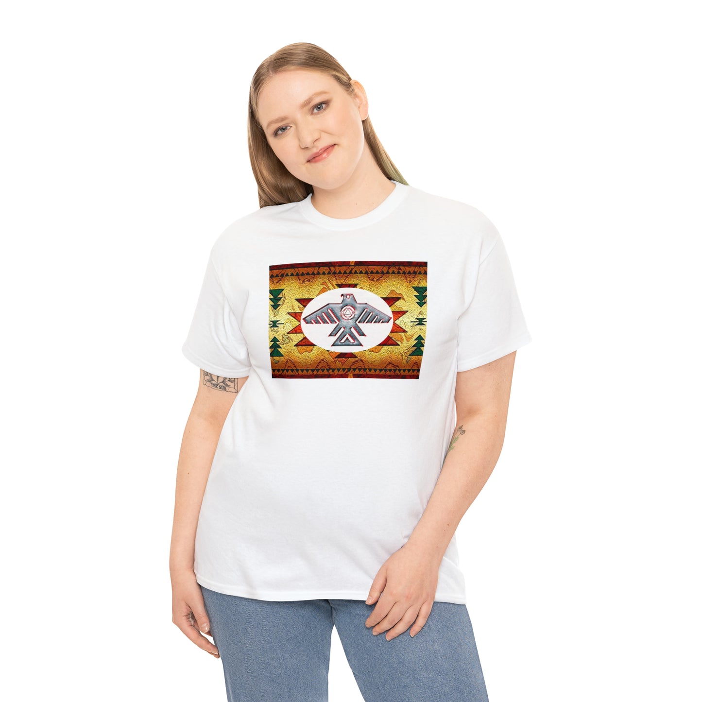 Unisex (Hooo Just Indigenous) Heavy Cotton Tee