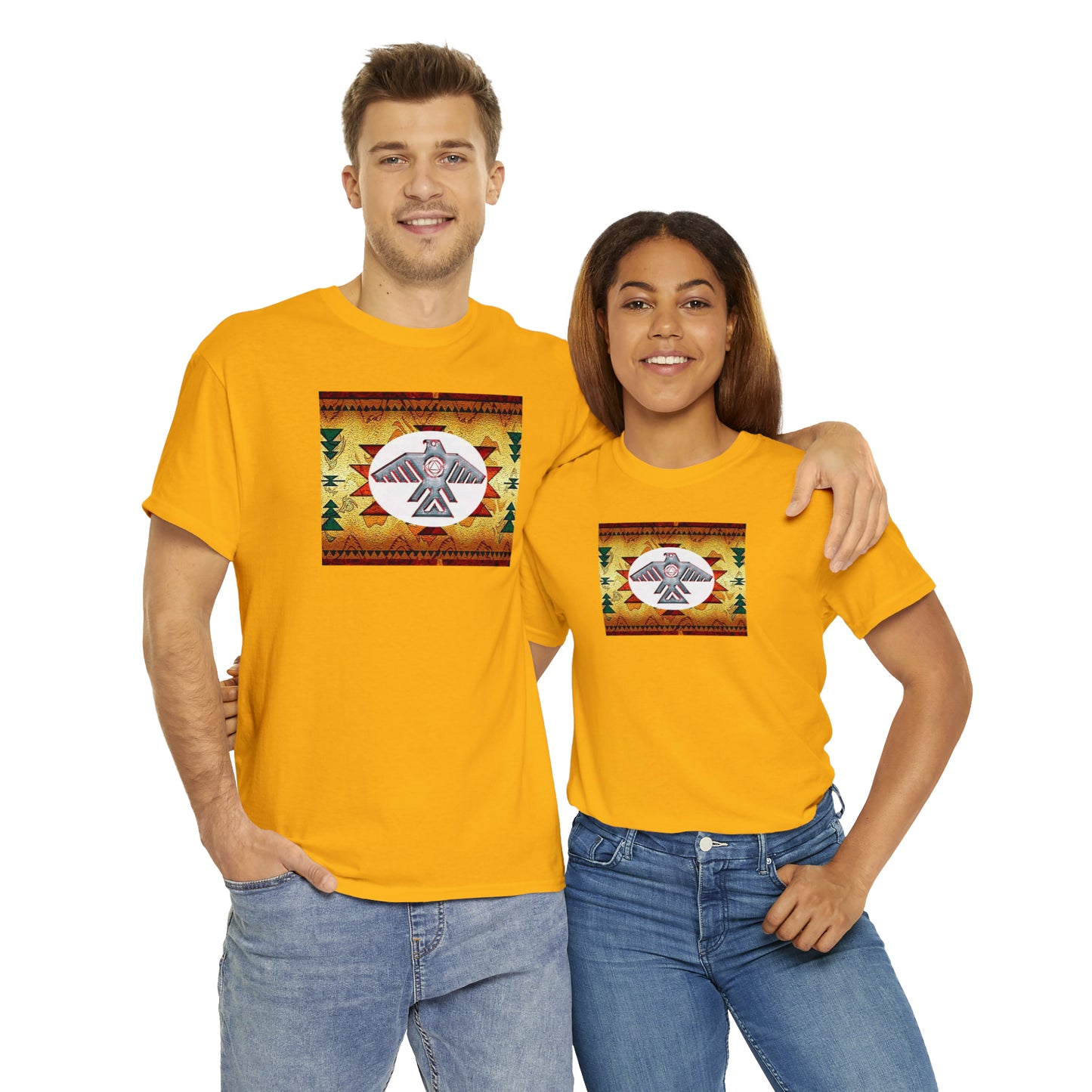 Unisex (Hooo Just Indigenous) Heavy Cotton Tee