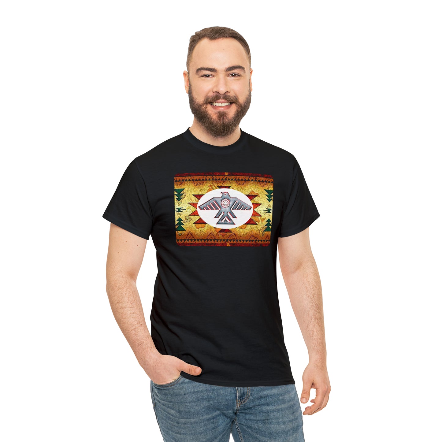 Unisex (Hooo Just Indigenous) Heavy Cotton Tee