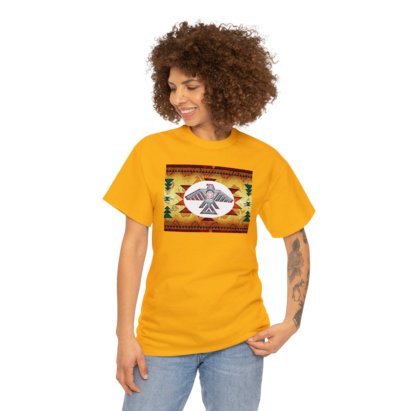 Unisex (Hooo Just Indigenous) Heavy Cotton Tee