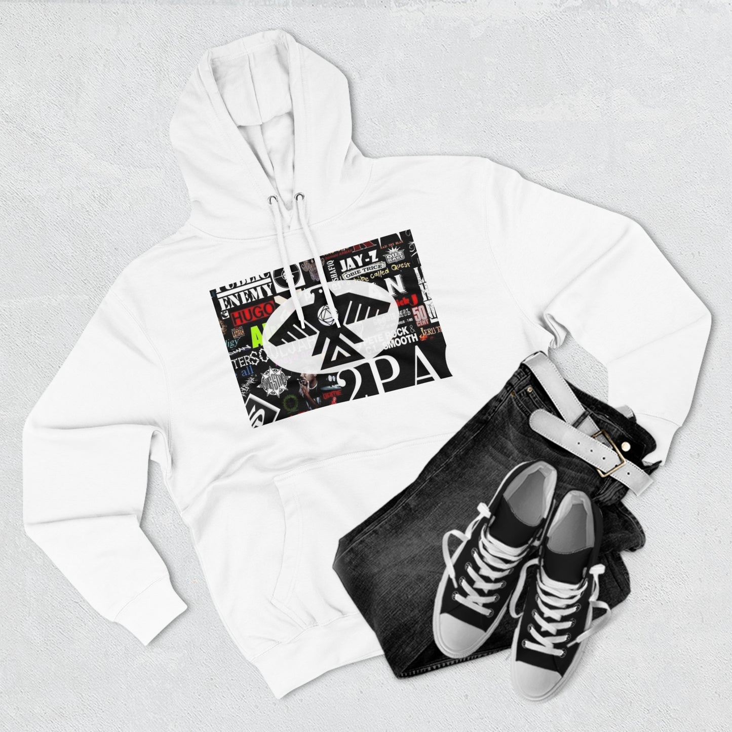 (Hip Hop Recovery Thunderbird) Unisex Premium Pullover Hoodie