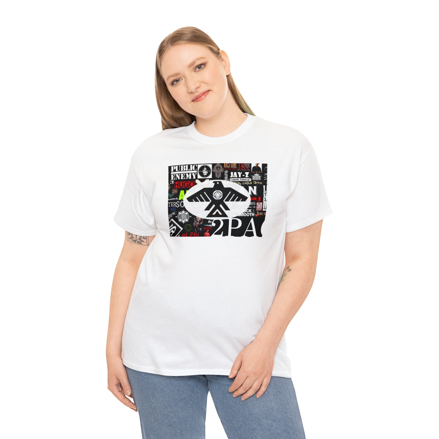 Unisex (Hip Hop Recovery Thunderbird) Heavy Cotton Tee
